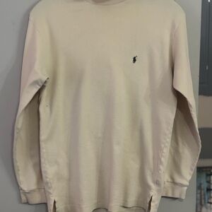Ralph Lauren Men's Cream Crewneck Sweater
